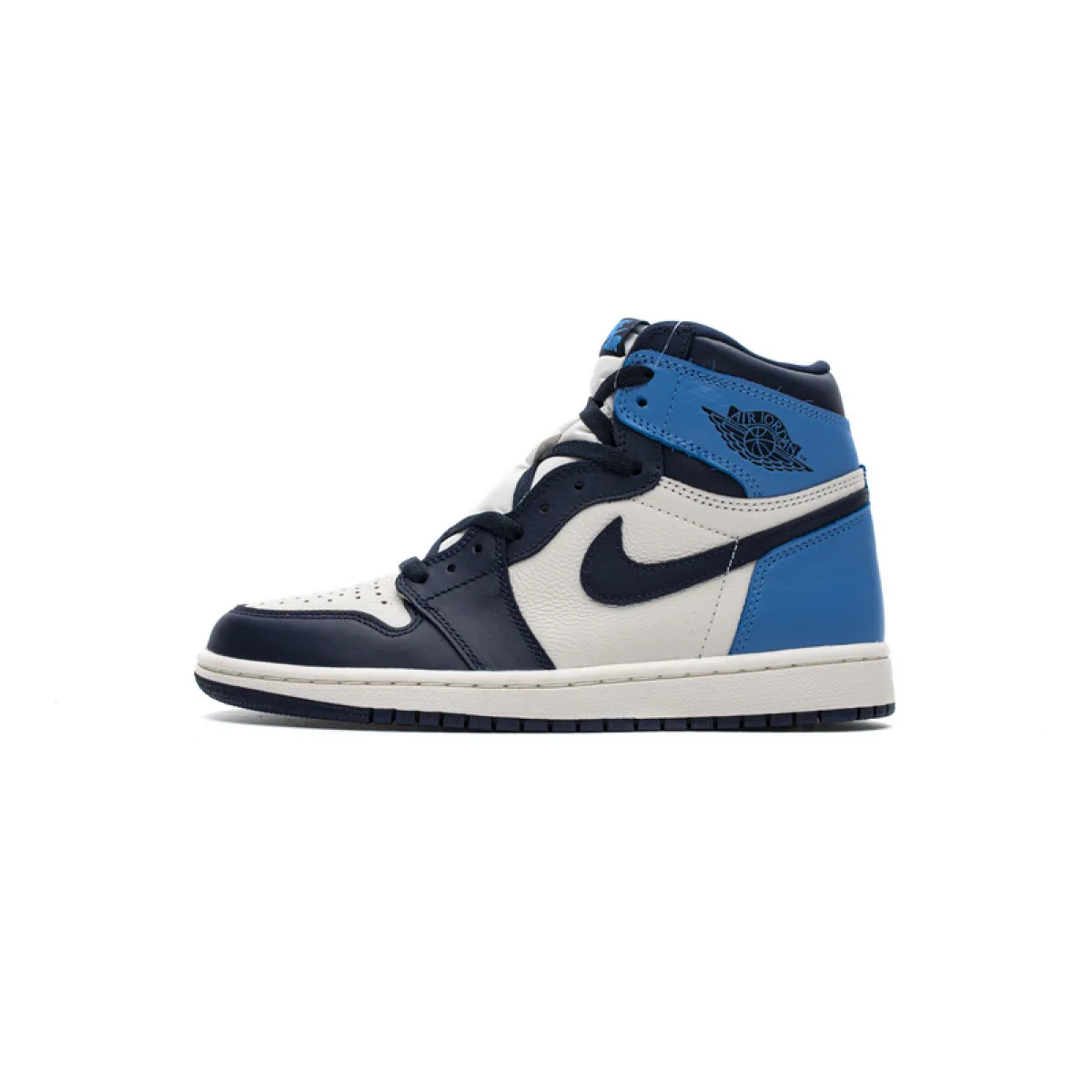 CocoKicks Jordan 1 Retro High Obsidian UNC 555088-140