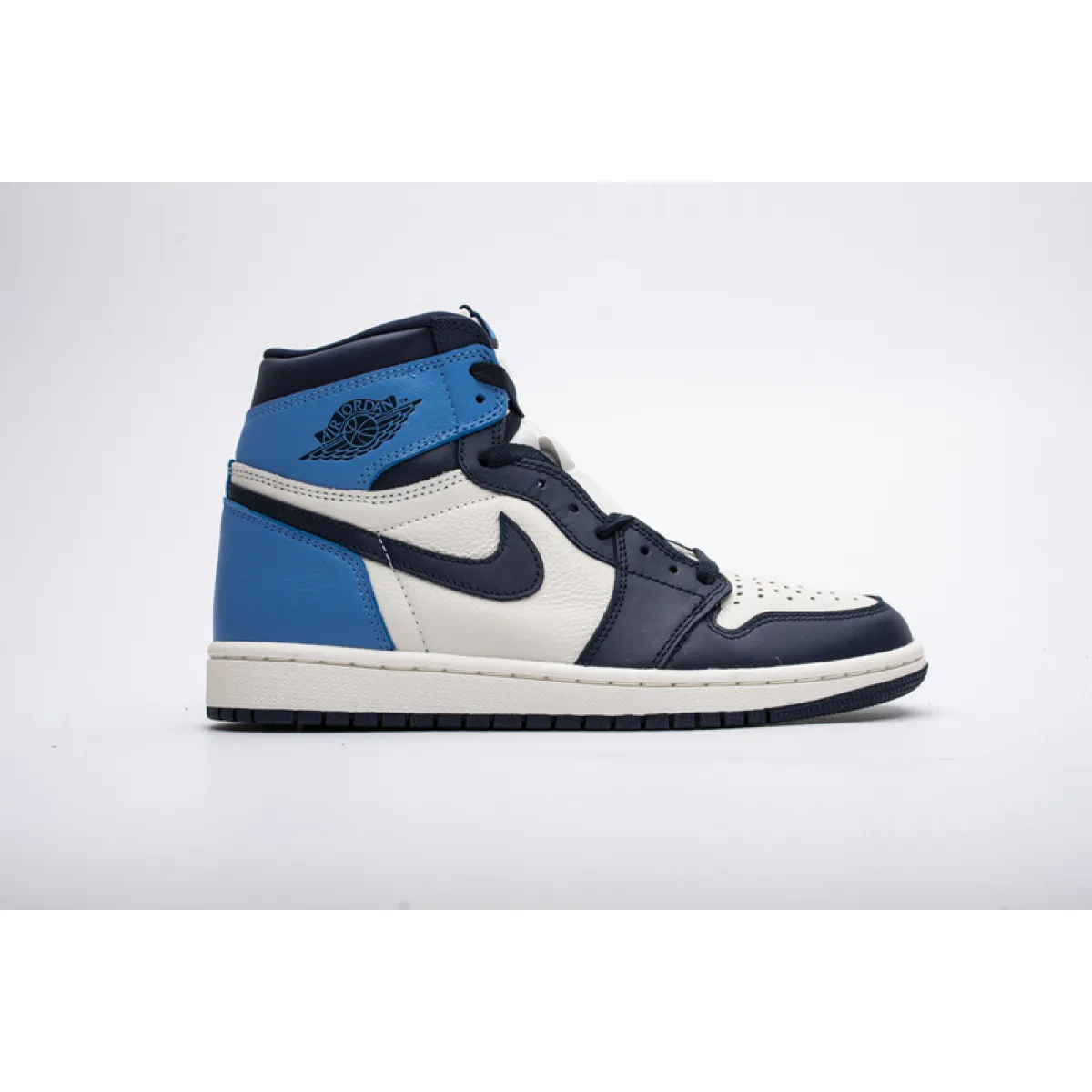 CocoKicks Jordan 1 Retro High Obsidian UNC 555088-140 - Image 3
